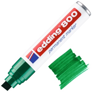 Edding 800 Permanent Marker Broad Green