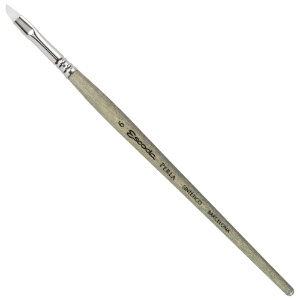 Escoda Perla White Toray Synthetic Brush Series 1580 Angle #6