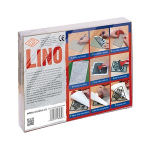 Essdee Art Print Lino 3.2mm 10 Pack 6"x8" Grey