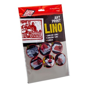 Essdee Art Print Lino 3.2mm 2 Pack 8"x12" Grey