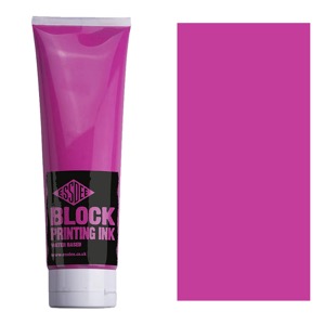 Essdee Block Printing Ink 300ml Fluorescent Pink