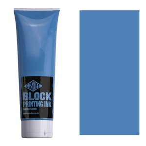 Essdee Block Printing Ink 300ml Fluorescent Blue