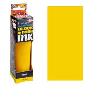 Essdee Premium Water-Based Block Printing Ink 100ml Yellow