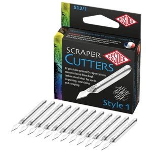 Essdee Scraper Cutter Blades Style No.1 12pk
