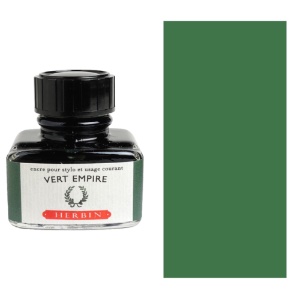 J. Herbin La Perle des Encres Fountain Pen Ink 30ml Vert Empire