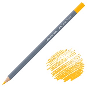 Faber-Castell Goldfaber Aqua Watercolor Pencil Dark Cadmium Yellow