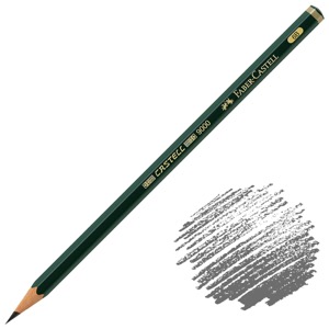Faber-Castell Castell 9000 Graphite Pencil 6B