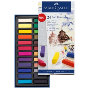 Faber-Castell Creative Studio Soft Half Pastel 24 Set