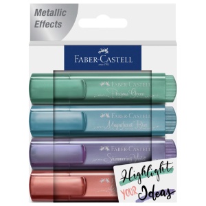 Faber-Castell Textliner 4 Set Metallic