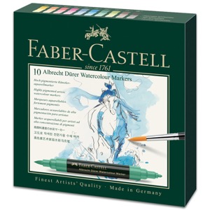 Faber-Castell Albrecht Duerer Watercolor Marker 10 Set