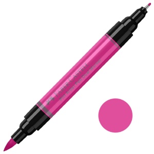 Faber-Castell Pitt Artist Pen Dual Marker Middle Purple Pink