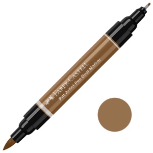 Faber-Castell Pitt Artist Pen Dual Marker Raw Umber