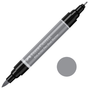 Faber-Castell Pitt Artist Pen Dual Marker Cold Grey III