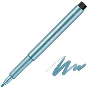 Faber-Castell Pitt Artist Pen Bullet 1.5mm Metallic Blue
