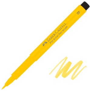 Faber-Castell Pitt Artist Pen Brush Cadmium Yellow