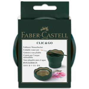 Faber-Castell Clic & Go Water Cup Green