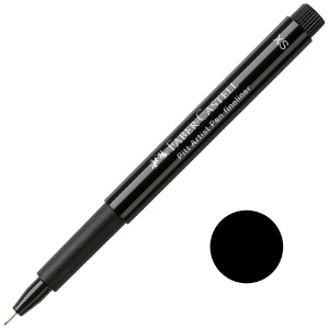 Faber-Castell Pitt Artist Pen Extra Superfine 0.1mm Black