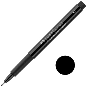 Faber-Castell Pitt Artist Pen Medium 0.7mm Black