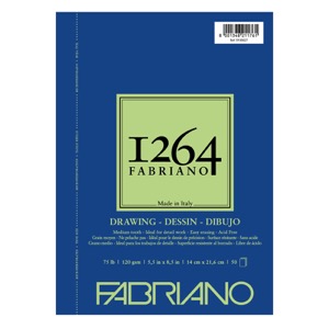 Fabriano 1264 Drawing Pad 5.5" x 8.5"