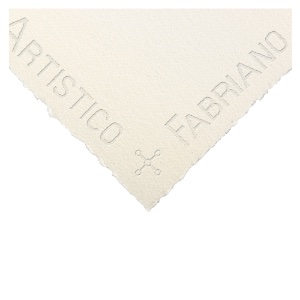 Fabriano Artistico Watercolor Paper Sheet 300lb 22"x30" Hot Press Extra