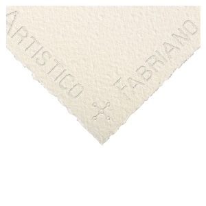 Fabriano Artistico Watercolor Paper 300lb Soft Press 22" x 30" Extra White