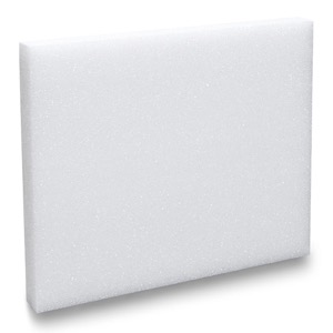 CraftFoM Lightweight Styrofoam Block 12"x12"x1/2" White