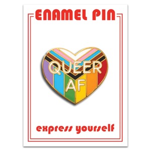 The Found Enamel Pin Queer AF
