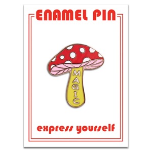 The Found Enamel Pin Magic Mushroom