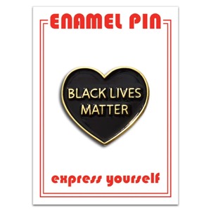 The Found Enamel Pin Black Lives Matter