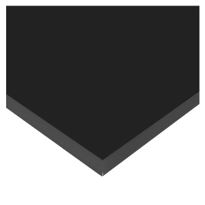 Foam Board Sheet 48" x 96" x 1/2" Black