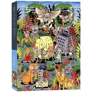 Fred Studio Artist Series Puzzle 1000 Piece Jack Teagle Cheese World