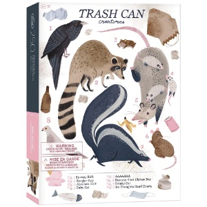 Fred Studio Artist Series Puzzle 250 Piece Samels Trash Can