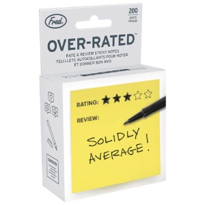 Fred Studio Sticky Notes Over-Rate Rate & Review