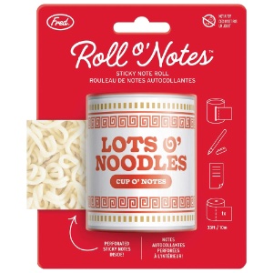 Fred Studio Roll O' Notes Sticky Note Roll Noodles