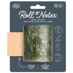Fred Studio Roll O' Notes Sticky Note Roll Sushi