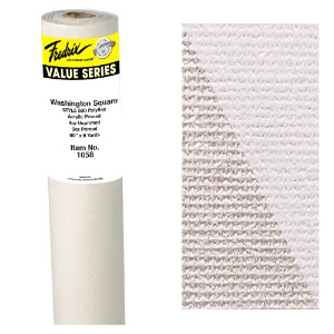 Fredrix VALUE SERIES 9oz Washington #500 Poly/Cotton Canvas Roll 60"x6yd