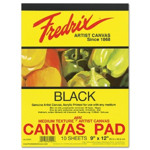 Fredrix Real Canvas Pad 12x16
