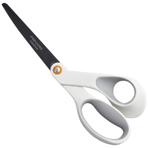 Fiskars Non-Stick Softgrip Bent Scissor 8"