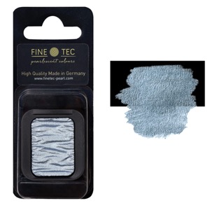 FINETEC Pearlescent Watercolour Pan Blue Silver