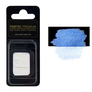 FINETEC Premium Pearlescent Watercolour Pan Blue