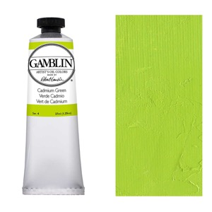Gamblin Artist's Oil Colors 37ml Cadmium Green