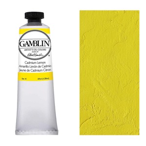 Gamblin Artist's Oil Colors 37ml Cadmium Lemon