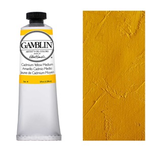 Gamblin Artist's Oil Colors 37ml Cadmium Yellow Medium