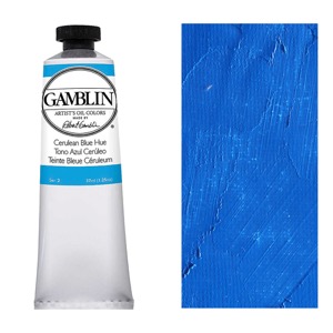 Gamblin Artist's Oil Colors 37ml Cerulean Blue Hue