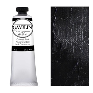 Gamblin Artist's Oil Colors 37ml Chromatic Black