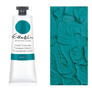 Gamblin Artist's Oil Colors 37ml Cobalt Turquoise