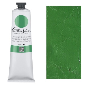 Gamblin Artist's Oil Colors 150ml Chromium Oxide Green