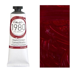 Gamblin 1980 Oil Colors 37ml Alizarin Crimson