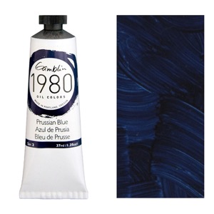 Gamblin 1980 Oil Colors 37ml Prussian Blue
