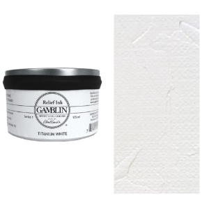 Gamblin Relief Ink 175ml Titanium White